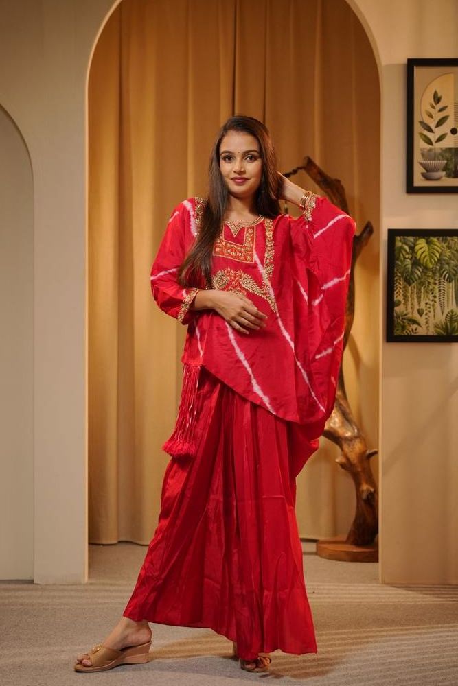 Red Co-ord Set view 5